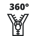 Patja täysin irrotettavalla päällisellä