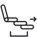 Sänkymekanismi "Telescope"